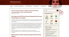 Desktop Screenshot of doorneweerd.nl